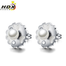 Accessoires en acier inoxydable Boucles d&#39;oreilles perles de perles Boucles d&#39;oreilles bijoux de mode (hdx1131)